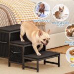 3-Step Dog Stairs with Storage Drawers – photo 8