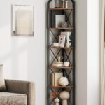 6-Tier Industrial Corner Shelf (71" Tall)