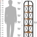 6-Tier Industrial Corner Shelf (71" Tall) – photo 2