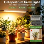 8-Tier Corner Plant Stand with Grow Lights (62" Tall) – photo 2