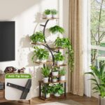 8-Tier Corner Plant Stand with Grow Lights (62" Tall) – photo 7