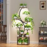 8-Tier Corner Plant Stand with Grow Lights (62" Tall) – photo 8