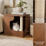 Cat House Side Table with Scratching Post – photo 7