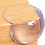 Clear corner protectors – Clear Rounded Table Corner Protectors (12-Pack)