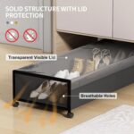 Extra-Long Rolling Under-Bed Storage, 36" (2-Pack) – photo 5