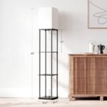 Floor Lamp with Shelves for Corners (63" Tall) – photo 6