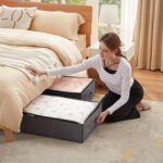 Lifewit 95L 4 Pack Under Bed Storage Container, Blanket Organizer,