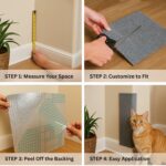 Self-Adhesive Cat Scratch Mats for Corners (3-Pack) – photo 4
