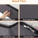Under-Bed Storage Bags with Clear Lids (4-Pack, 95L) – photo 5