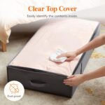 Under-Bed Storage Bags with Clear Lids (4-Pack, 95L) – photo 6