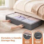 Under-Bed Storage Bins with Clear Window (4-Pack) – photo 5